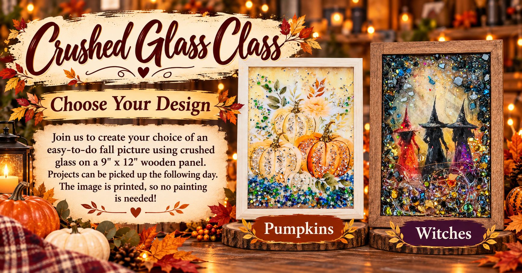 Crushed Glass Class
