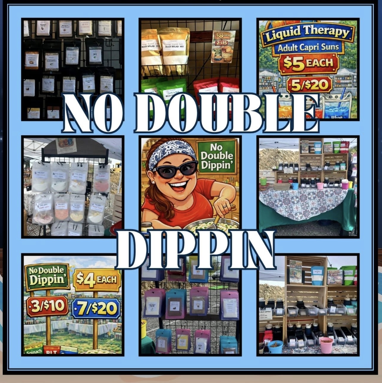 No Double Dippin'